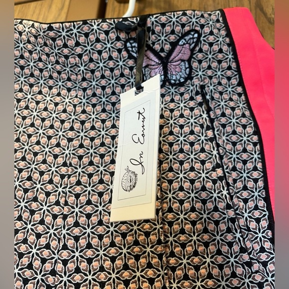 Byron Lars In Ernst - Geometric Pattern Pants with Pink Accents - Picture 16 of 16